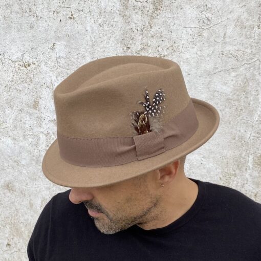 SOMBRERO BORSALINO PLUMA