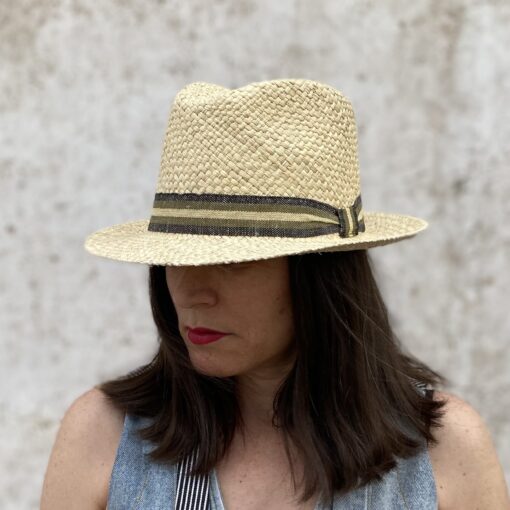 SOMBRERO BORSALINO NATURAL LARGO