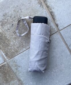 PARAGUAS PLEGABLE BEIGE