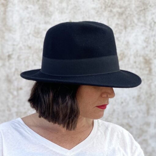 SOMBRERO BORSALINO NEGRO - Imagen 3