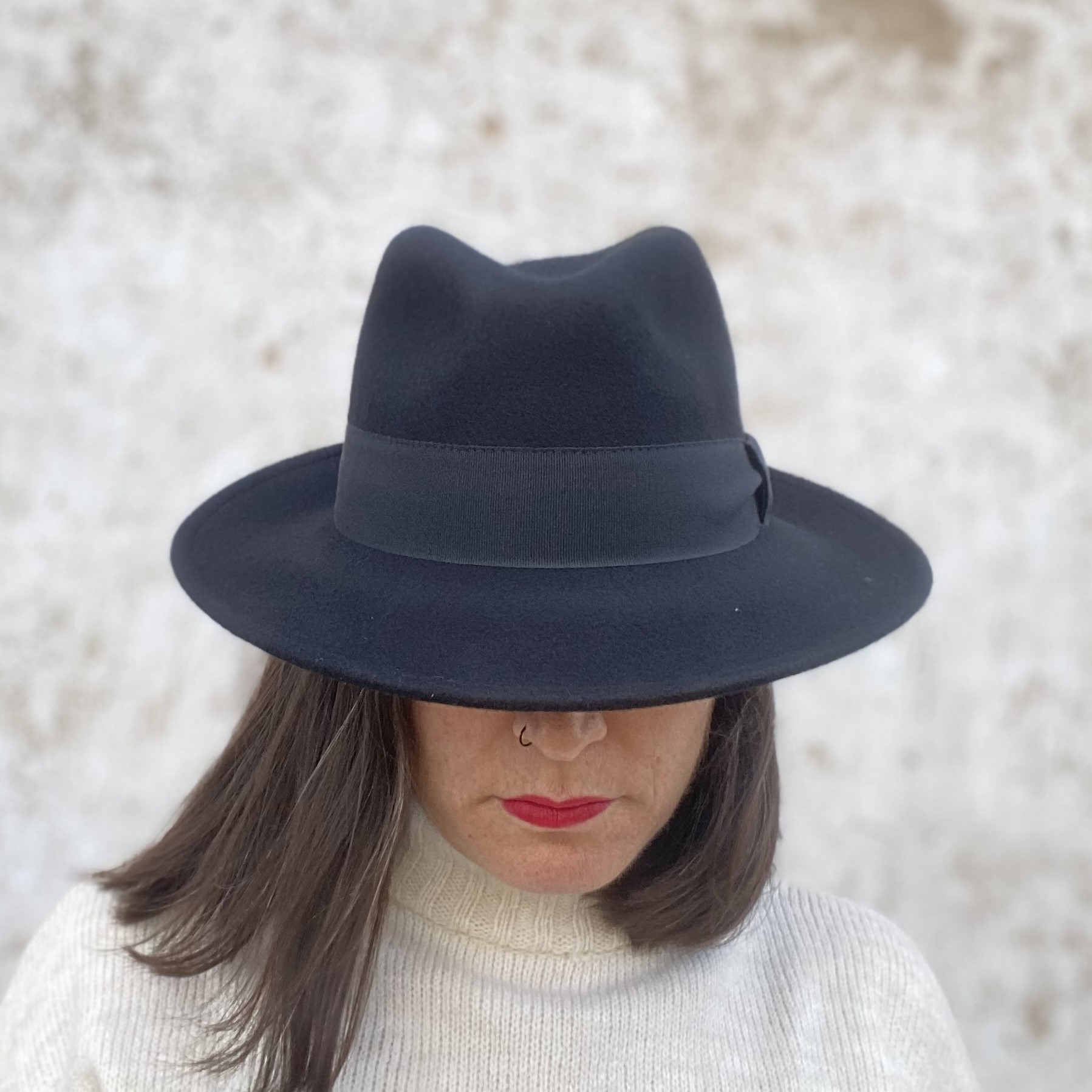 SOMBRERO BORSALINO NEGRO - Imagen 2