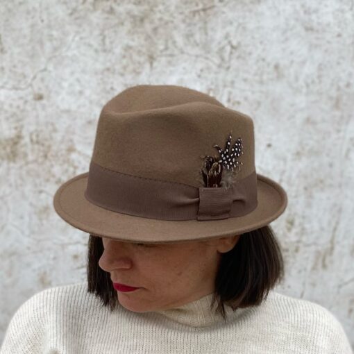 SOMBRERO BORSALINO PLUMA