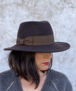 SOMBRERO INDIANA A INDEFORMABLE MARRÓN