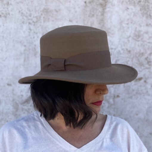 SOMBRERO CANOTIER CAMEL