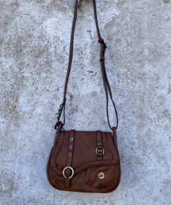 BOLSO BANDOLERA CUE MARRÓN