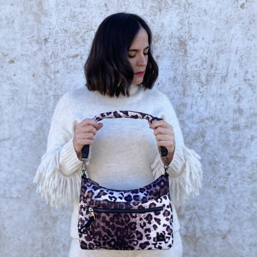 BOLSO BANDOLERA ANIMAL PRINT