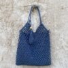 BOLSO CROCHET AZUL